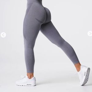 NVGTN - Grey Contour Seamless Leggings